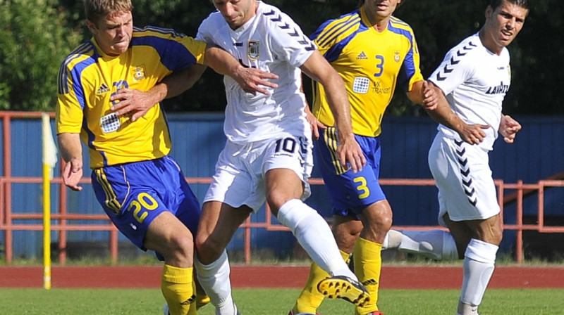 FK"Ventspils" - " F91 Dudelange"
Foto: Romualds Vambuts, eSports.lv