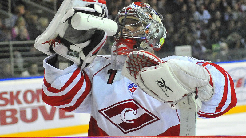 ''Spartak'' vārtsargs Dmitrijs Kočņevs
Foto: Romualds Vambuts, Sportacentrs.com