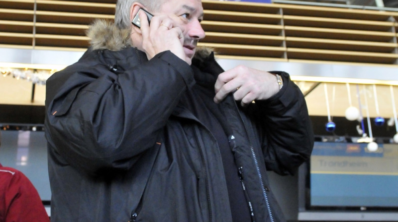 Andrejs Maticins nebija ātrākais hokejists, taču viņam bija citi plusi. Arī t.s. pirmā piespēle.
Foto: Romualds Vambuts, Sportacentrs.com