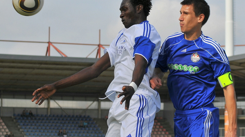 Titulu, visticamāk, sadalīs "Ventspils" un "Skonto"
Foto: Romualds Vambuts, Sportacentrs.com