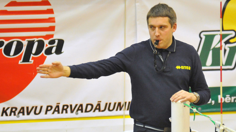 Starptautiskās kategorijas tiesnesis Kaspars Timermanis
Foto: Romualds Vambuts, Sportacentrs.com