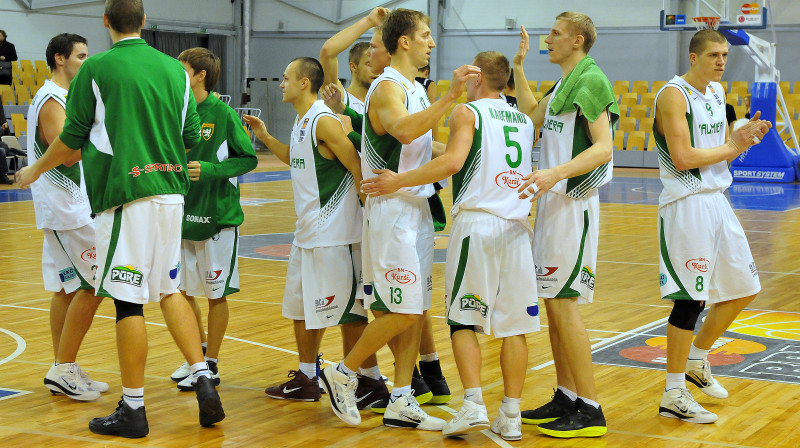 "Valmieras" spēlētāji
Foto: Romualds Vambuts, Sportacentrs.com