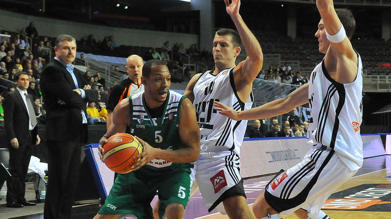 VEF Rīga pret Žalgiri - vai Kauņā redzēsim nākamo sēriju? 
Foto: Romualds Vambuts, Sportacentrs.com