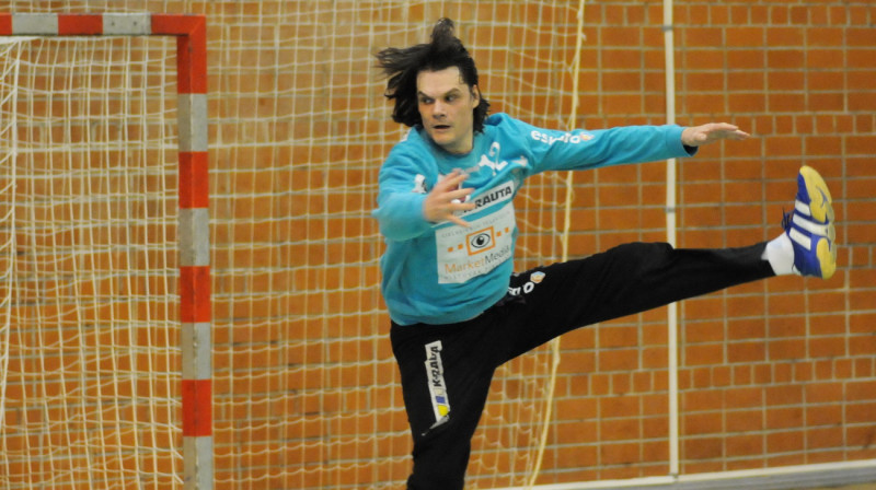 RVR vārtsargs Jānis Piņķis
Foto: Jānis Slišāns