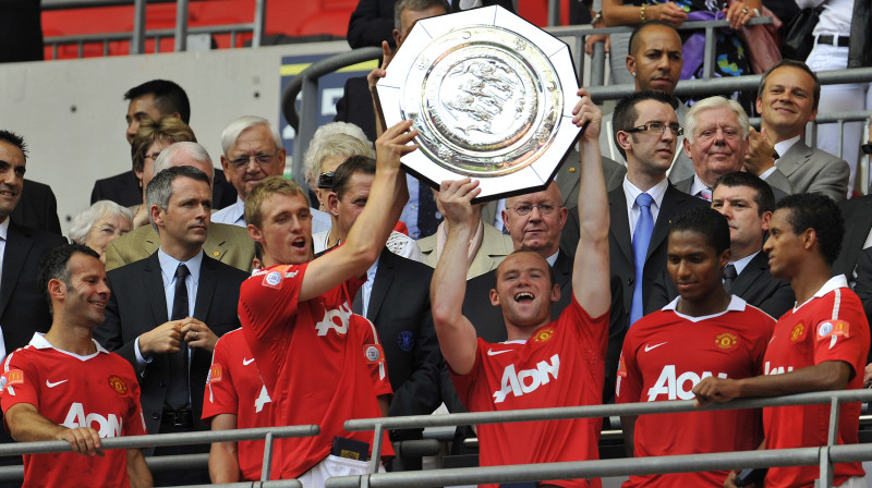 "Manchester United" ar "Community Shield" trofeju

Foto: AFP/Scanpix