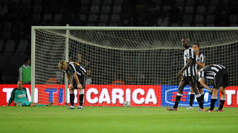 Tieši Artjoma Rudņeva trīs gūtie vārti "Juventus" futbolistiem lika atstāt laukumu nokārtām galvām. Foto: AP/AFP/Scanpix