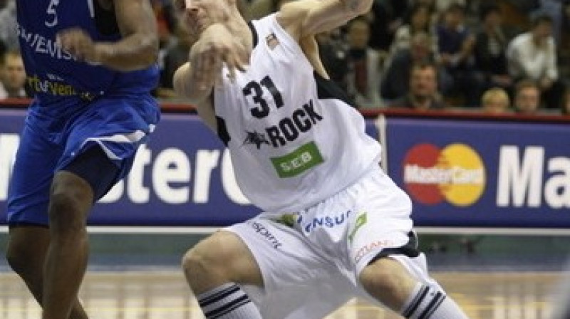 Tartu "Rock" basketbolisti  FIBA Izaicinājuma kausā zaudējuši visās trīs spēlēs.
Foto: Margus Ansu, PM/SCANPIX BALTICS.
