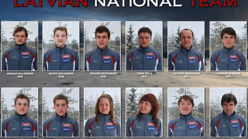 Latvijas komanda Zviedrijā
Foto: Edgars Sparāns