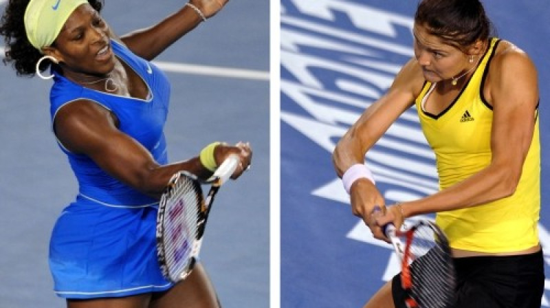 Serēna Viljamsa vai Dinara Safina?
Foto: AFP