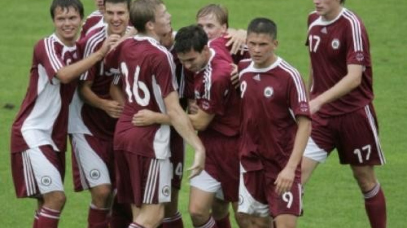 U-21 futbolisti šogad uzsāks jaunu kvalifikācijas ciklu
(Foto: A.F.I preses foto)