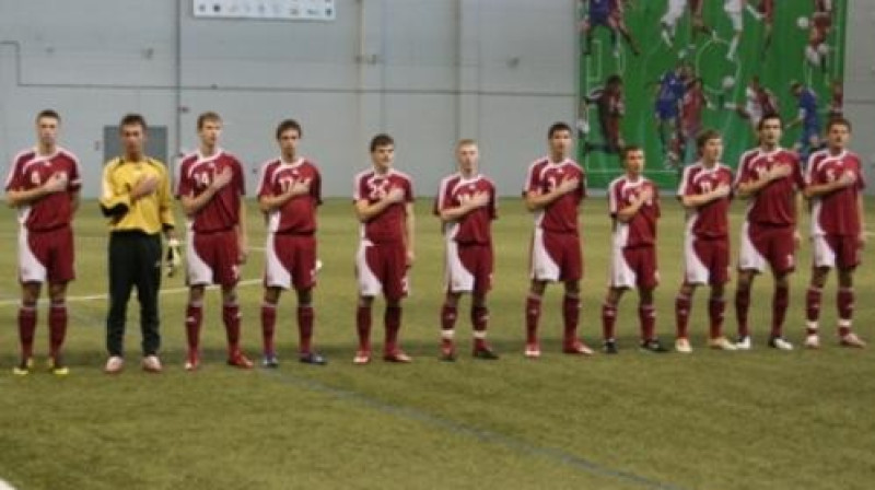 Latvijas U-19 izlase 
Foto: LFF Preses daļa