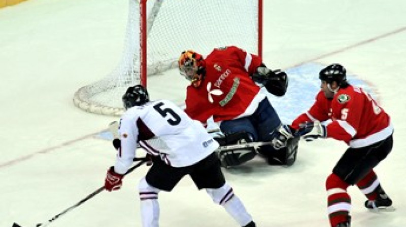 Jānis Sprukts uzbrukumā
Foto: Romualds Vambuts, eSports.lv