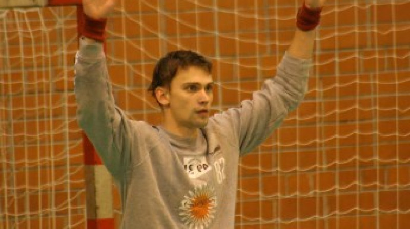 "LSPA" vārtsargs Ivars Lācis
Foto: Toms Uļjānovs