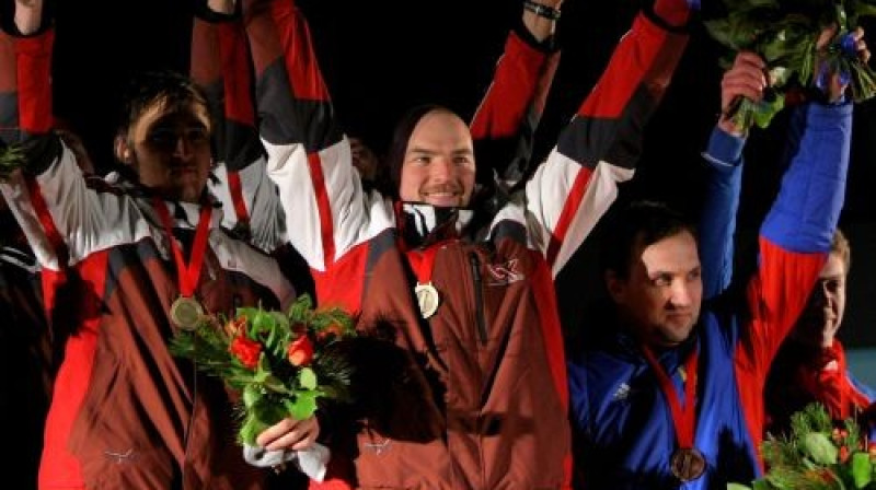 Jānis Miņins (centrā)
Foto: AP