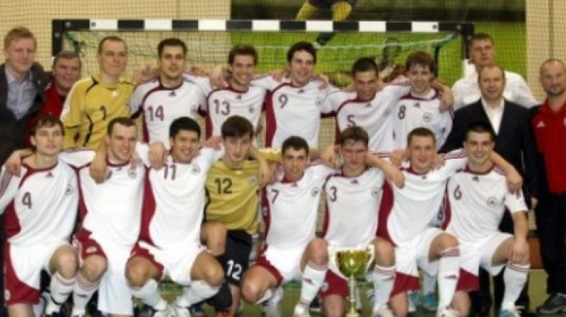 Latvijas telpu futbola izlase
Foto: Ritvars Raits