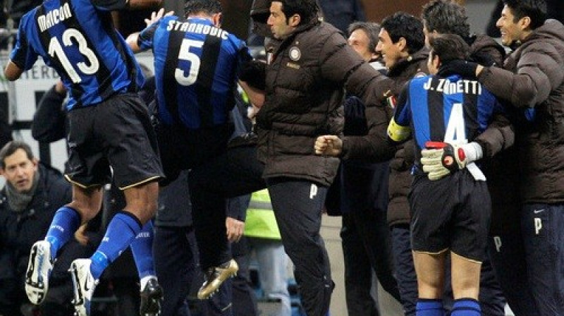 "Inter" prieki
Foto: AP