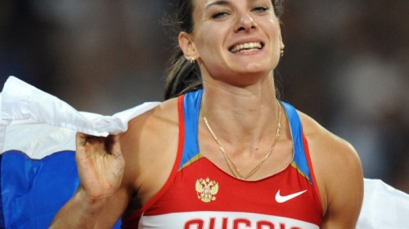 Jeļena Isinbajeva
Foto: ITAR-TASS