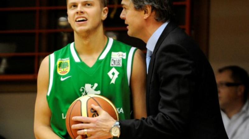 Ingus Bankevics un Ainārs Bagatskis
Foto: Romāns Kokšarovs, Sporta Avīze, f64