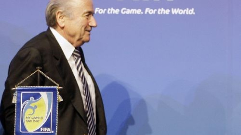 FIFA prezidents Zeps Blaters
Foto: AP
