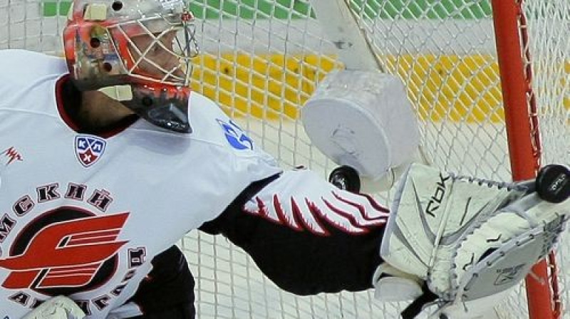 "Avangard" vārtsargs Jevgēņijs Caregorodcevs
Foto: ITAR-TASS