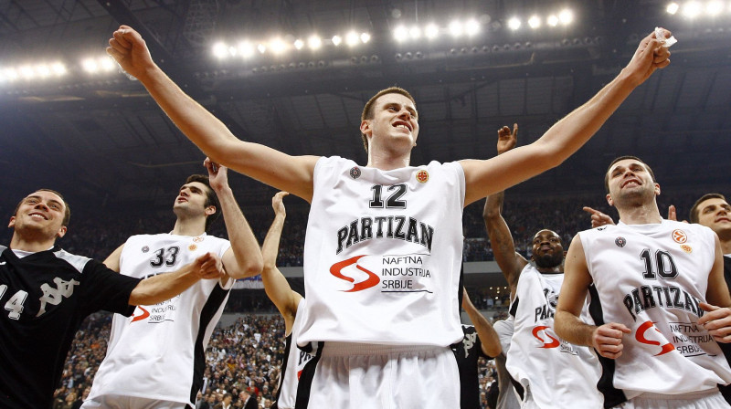''Partizan'' basketbolisti svin uzvaru pār ''Pao''
Foto: AP
