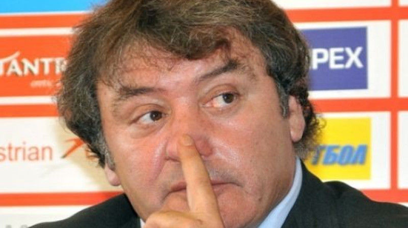 "CSKA" galvenais treneris Ļuboslavs Peņevs
Foto: www.cska.bg