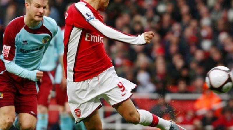 Šādā veidā Eduardo guva otros vārtus
Foto: AP