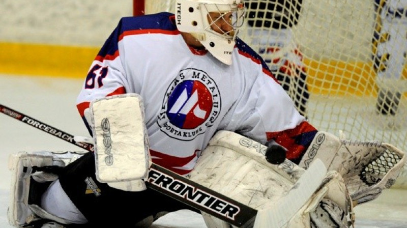 Dmitrijs Žabotinskis, SK "Liepājas Metalurgs" vārtos
Foto: Romāns Kokšarovs, Sporta Avīze, f64