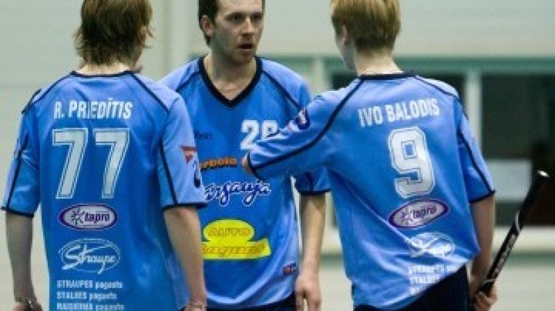"Pārgaujas" komandas florbolisti
Mārtiņš Šults (floorball.lv)