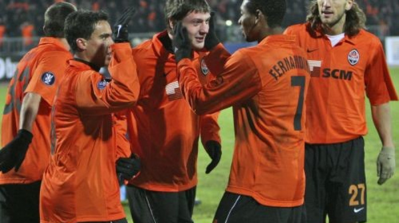 "Shakhtar" futbolisti
Foto: AP