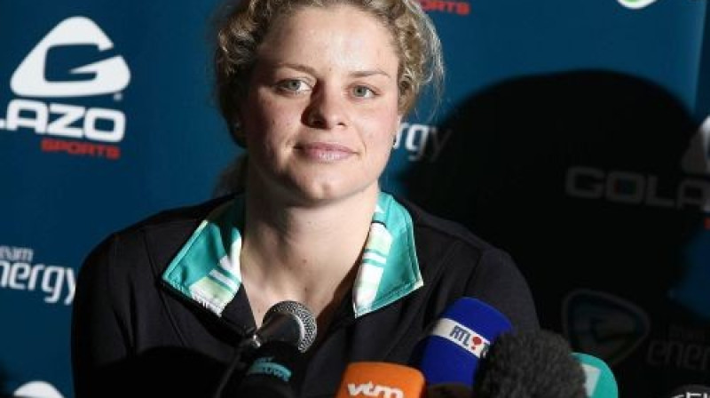 Kima Klijstersa pavēsta par atgriešanos 
Foto: AFP