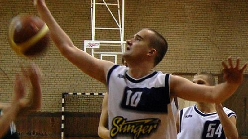 "Stinger" centra spēlētājs Oskars Frīde
Foto: MBL preses dienests