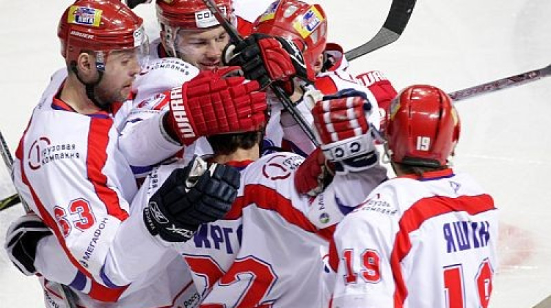 "Lokomotiv" hokejisti jau finālā
Foto: ITAR-TASS