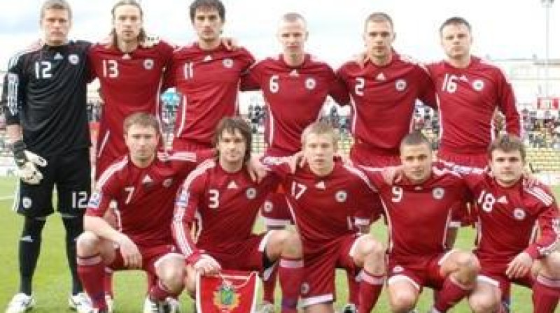 Latvijas izlase
Foto: www.lff.lv