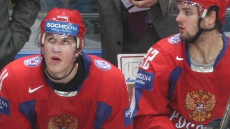 Jevgeņijs Malkins un Aleksandrs Radulovs
Foto: ITAR-TASS