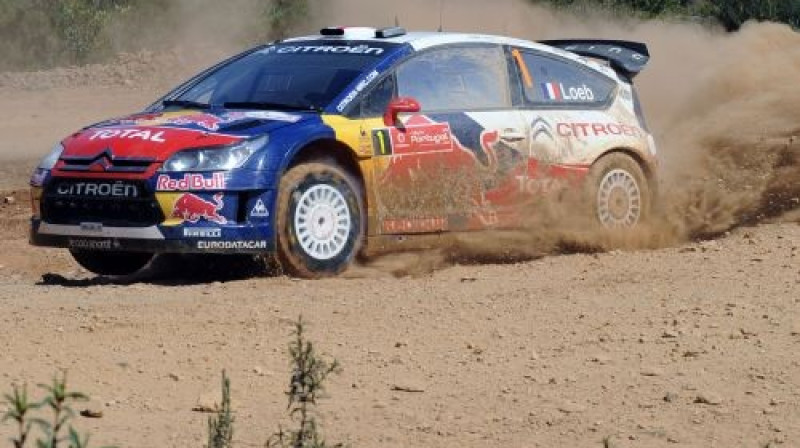 Sebastiens Lēbs šogad uzvarējis visos
četros rallijos
Foto: AFP