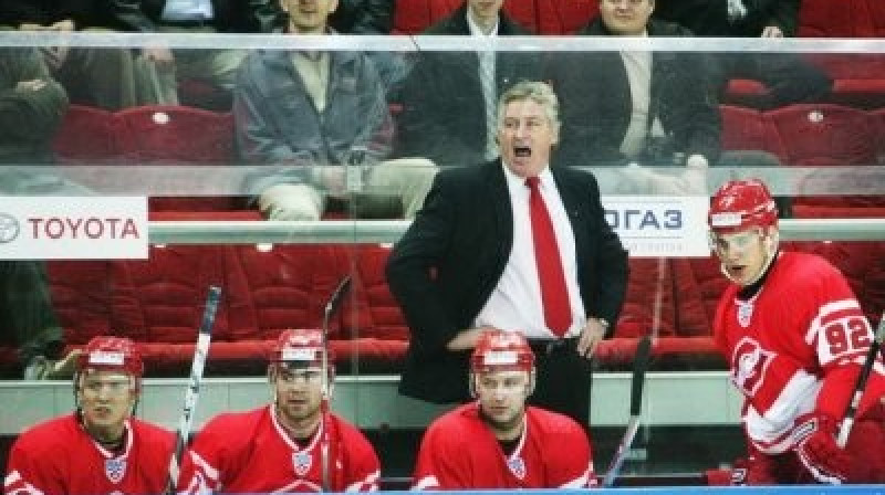 Maskavas ''Spartak'' galvenais treneris Milošs Ržiga
Foto: ITAR-TASS/Scanpix