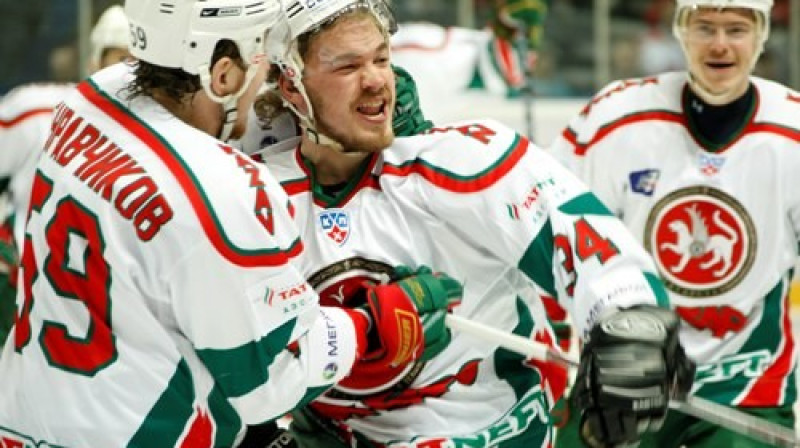 Kazaņas "Ak Bars" hokejisti
Foto: ITAR-TASS