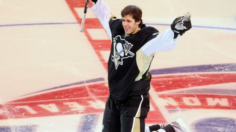 Jevgeņijs Malkins - rezultatīvākais ne tikai 
starp eiropiešiem, bet arī visā NHL
Foto: AFP