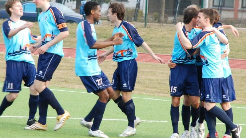 Vai "Daugavas" futbolisti līksmos šodien?
Foto: LFF