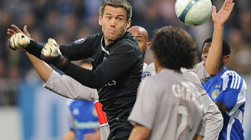 Mikaels Landro raida bumbu savos vārtos
Foto: AFP