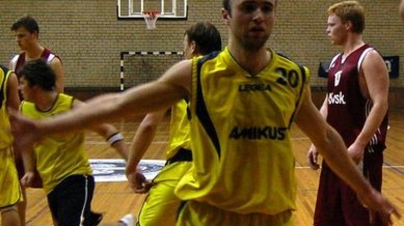 "Amikus" kapteinis Mārtiņš Velde
Foto: MBL preses dienests