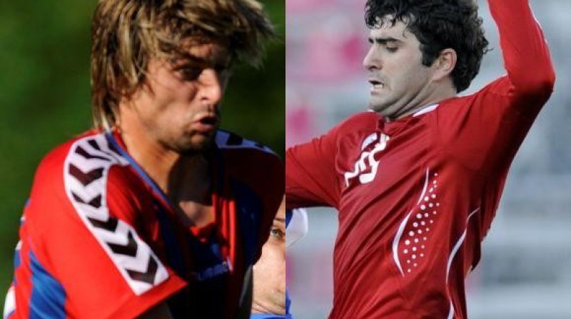 Savā starpā tiksies divi čempionāta rezultatīvākie spēlētāji - Kristaps Grebis un Vladimirs Dvališvili
Foto: Romans Kokšarovs, Sporta Avīze, f64