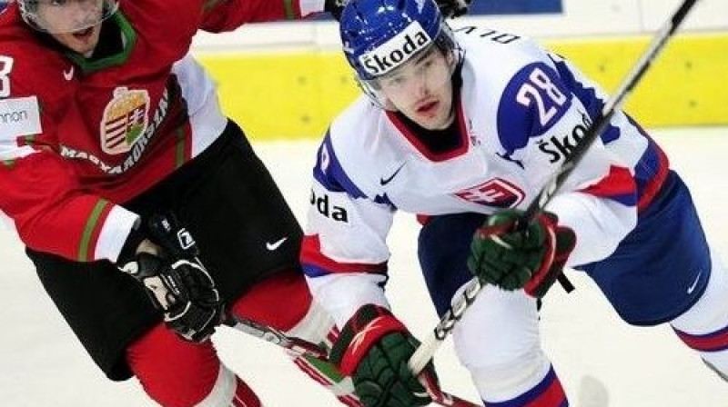 Epizode no Slovākijas - Ungārijas spēles
Foto: AP