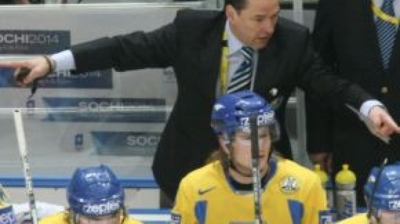 Oleksandrs Seukands pie Ukrainas izlases stūres
Foto: ITAR-TASS