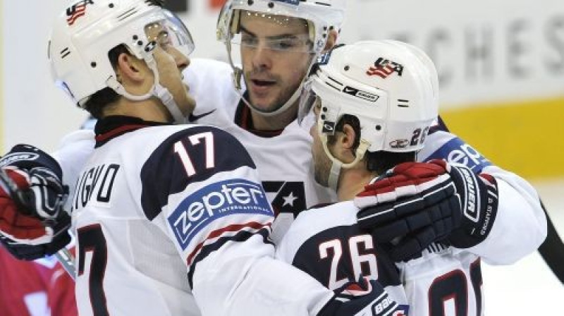 Vai amerikāņi čempionātu turpinās tikpat veiksmīgi, cik sākuši?
Foto: AP