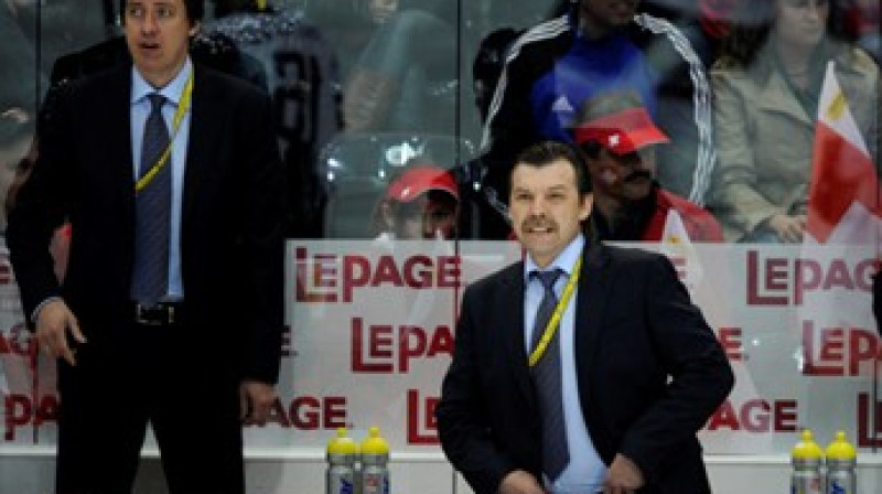 Harijs Vītoliņš, Oļegs ZnaroksFoto: Romāns Kokšarovs, Sporta Avīze, f64