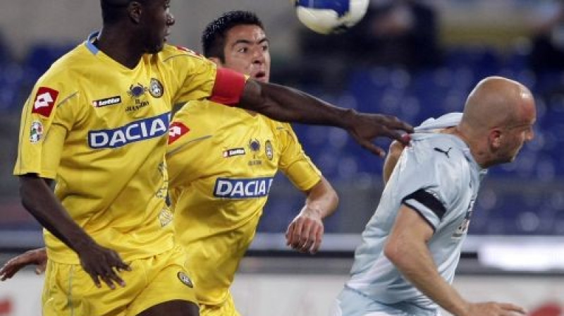 "Lazio" - ''Udinese'' spēles epizode
Foto :AP