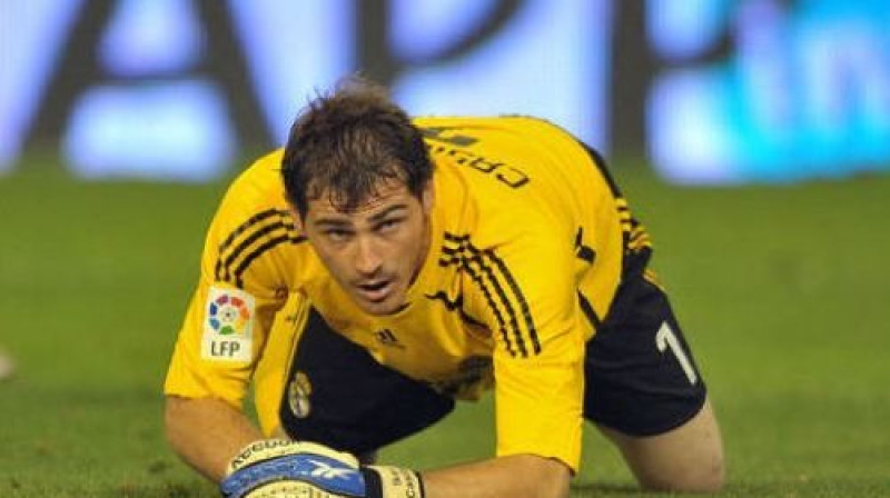 Madrides "Real" vārtsargs Ikers Kasiljass
Foto: AFP