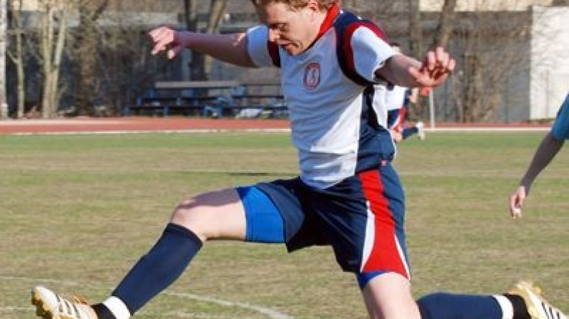 "Spartaka" uzbrucējs Aleksandrs Jeļisejevs
Foto: www.spartaks.lv